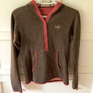 Arcteryx Wool blend hoodie.
